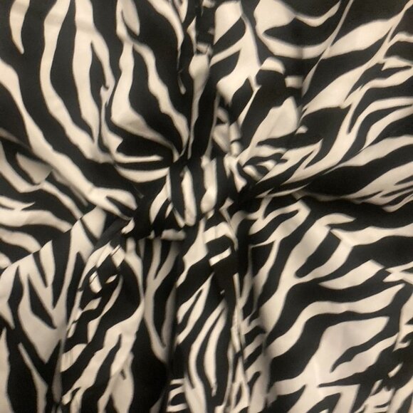 Black and White V-Neck Mini SALE $15 dresses & 3 for $30 - Picture 3 of 5